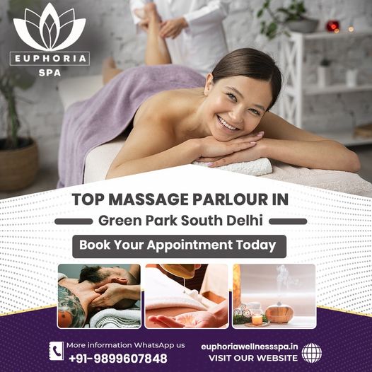 Body Massage in Green Park – Euphoria Spa
